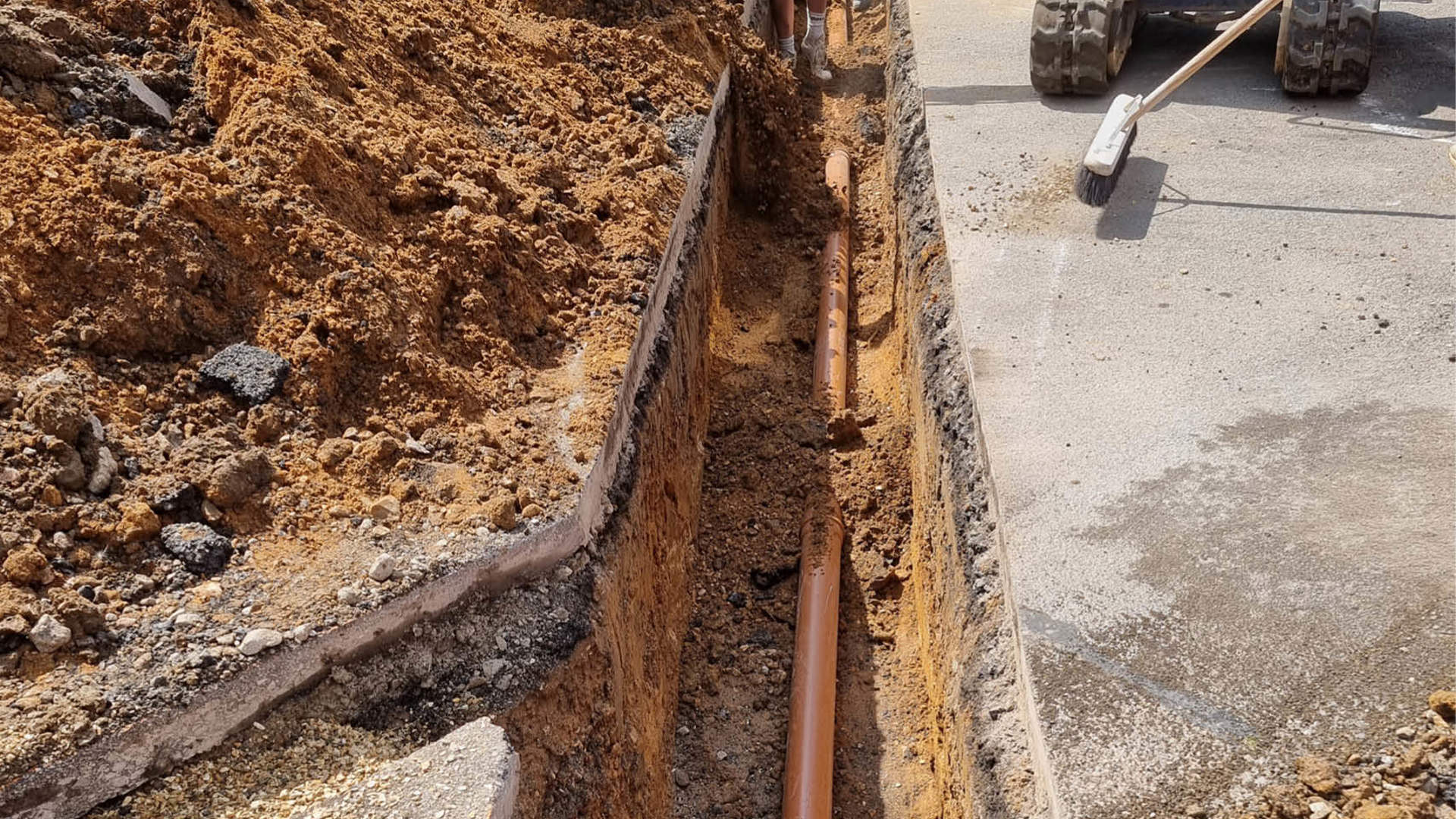 Fairmont Drainage Job4